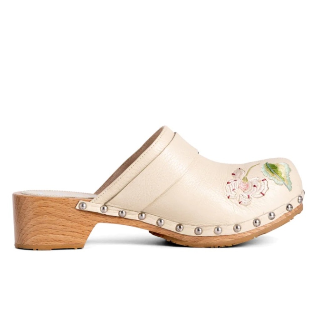 Christian Dior Embroidered Floral
Wooden Mules Size 35 - Picture 16 of 16